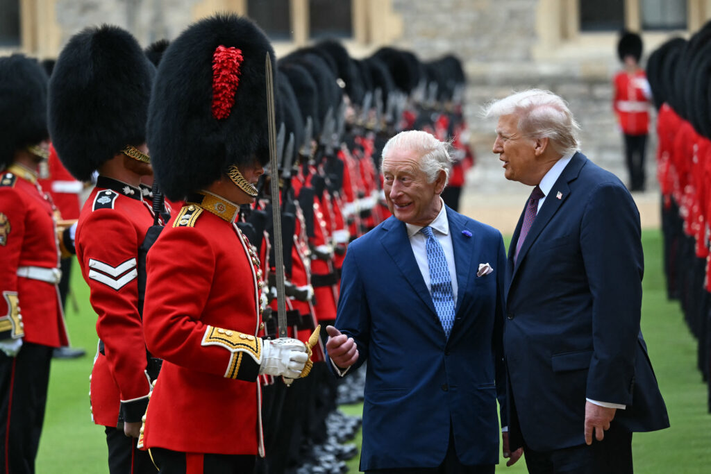 Trump Welcomed with Full Royal Splendour on State Visit
