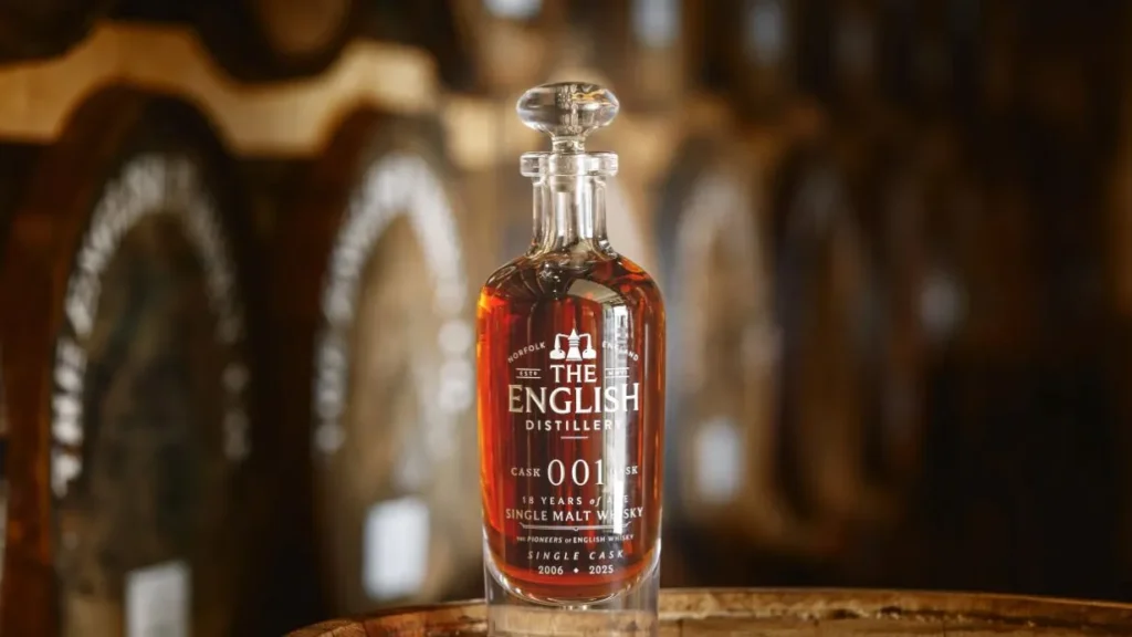 England Unveils First 18 Year Old Single Malt Whisky as Rivalry with Scotland Heats Up