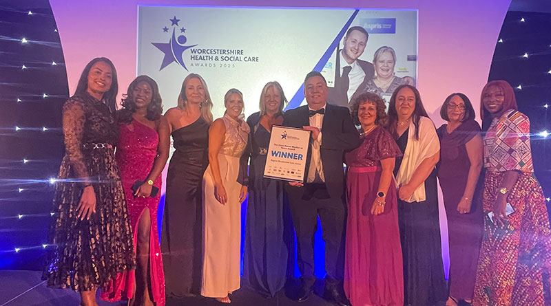 Worcester’s Regent Care Home Team Wins Care Team of the Year Award