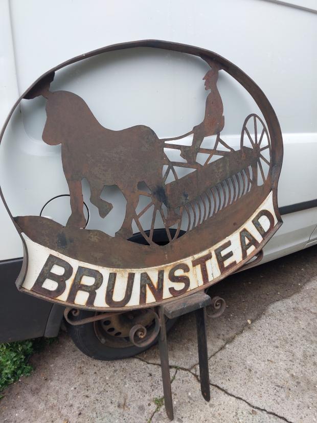 Norfolk Village Delighted as Stolen Sign Resurfaces Seven Years Later