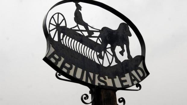 Norfolk Village Delighted as Stolen Sign Resurfaces Seven Years Later