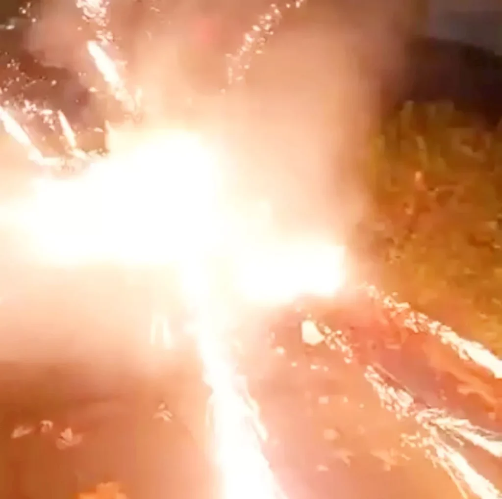 Firework Explodes Between Man’s Buttocks in Viral Birmingham Video