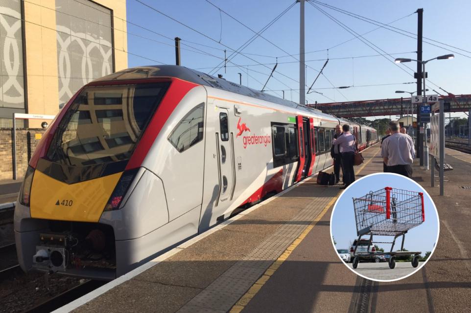 Shopping Trolley Causes Major Disruption on Norfolk Rail Line