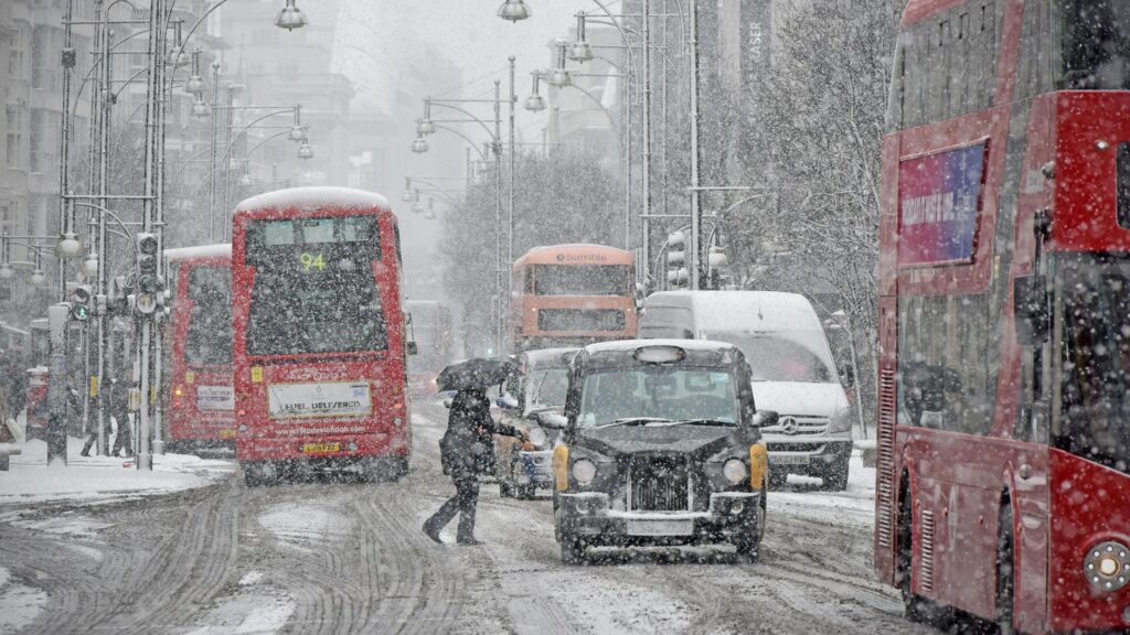 Snow Hits Some Parts of England as 27 Counties Escape Winter Weather